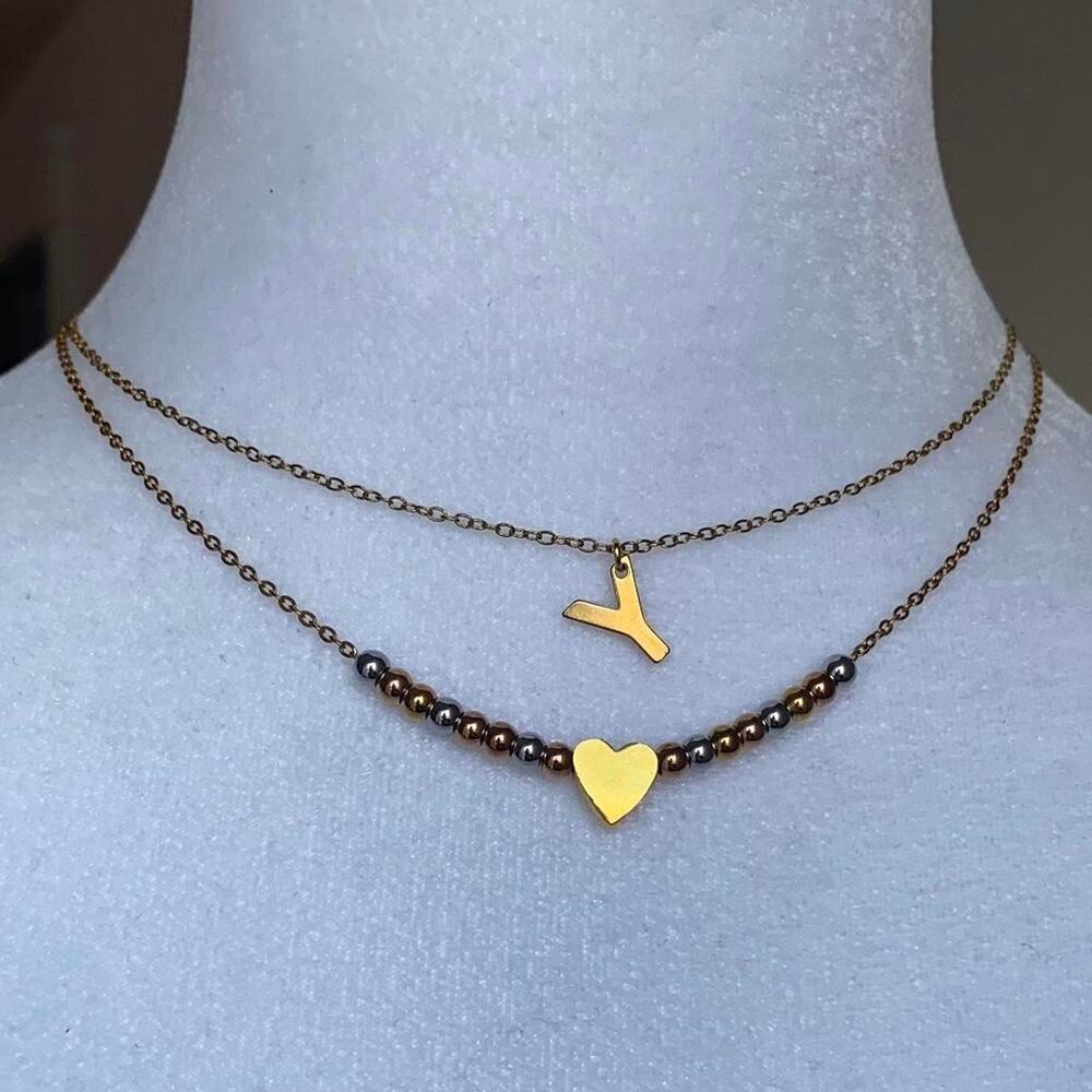 Handmade sun necklace 18k gold plated
